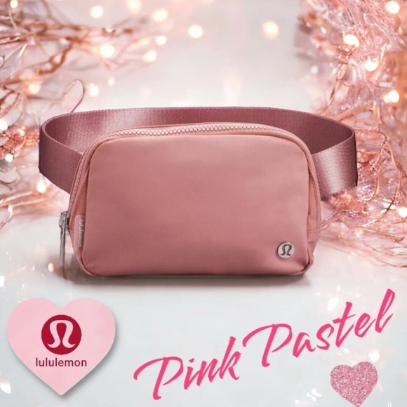 lululemon Crossbody Pink - Athletica Pink Belt  
Bag  1L (7.5" x 2' x 5") NWT - Picture 1 of 16